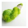 WestWooly Fat Mohair er et tykt mohairgarn i en dejlig tykkelse. Garnet har en sammensætning, der består af 73% kid mohair, 12% merinould og 5% nylon. Dette garn er enormt blødt med en god fylde og kan bruges i mange sammenhænge, som eks de lune sweatre på større pinde. Garnet kan bruges alene eller sammen med en tråd ufarvet merino, merino/Tencel, Merino/silke eller merino single. Jeg håndfarver alle fed i små partier, husk derfor at bestille fed nok til dit projekt Fiberindhold: 73% kid mohair, 12% merino, 5% nylon Anbefalet pind: 7-10 mm Løbelængde: 180 meter / 100 g i hvert fed Vaskeanvisning: håndvask 30 grader, gerne med uldsæbe, slynges vaskepose i maskine, tørres liggende Håndfarvet garn er et spændende og interessant materiale at arbejde med.  Alle fed er farvet i hånden og helt unikke.Derfor vil der opleves forskelle i de enkelte fed. Når du strikker med håndfarvet garn, kan du med fordel strikke med to forskellige nøgler på samme tid. Strik eks. 2-5 omgange med hvert nøgle, hvormed du  