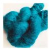 WestWooly Fat Mohair er et tykt mohairgarn i en dejlig tykkelse. Dette garn er enormt blødt med en god fylde og kan bruges i mange sammenhænge, som eks de lune sweatre på større pinde. Garnet kan bruges alene eller sammen med en tråd ufarvet merino, merino/Tencel, Merino/silke eller merino single. Jeg håndfarver alle fed i små partier, husk derfor at bestille fed nok til dit projekt Fiberindhold: 78% kid mohair, 13% merino, 9% nylon Anbefalet pind: 7-10 mm Løbelængde: 200 meter / 100 g i hvert fed Vaskeanvisning: håndvask 30 grader, gerne med uldsæbe, slynges vaskepose i maskine, tørres liggende Håndfarvet garn er et spændende og interessant materiale at arbejde med.  Alle fed er farvet i hånden og helt unikke.Derfor vil der opleves forskelle i de enkelte fed. Når du strikker med håndfarvet garn, kan du med fordel strikke med to forskellige nøgler på samme tid. Strik eks. 2-5 omgange med hvert nøgle, hvormed du  