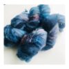 WestWooly Fat Mohair er et tykt mohairgarn i en dejlig tykkelse. Dette garn er enormt blødt med en god fylde og kan bruges i mange sammenhænge, som eks de lune sweatre på større pinde. Garnet kan bruges alene eller sammen med en tråd ufarvet merino, merino/Tencel, Merino/silke eller merino single. Jeg håndfarver alle fed i små partier, husk derfor at bestille fed nok til dit projekt Fiberindhold: 78% kid mohair, 13% merino, 9% nylon Anbefalet pind: 7-10 mm Løbelængde: 200 meter / 100 g i hvert fed Vaskeanvisning: håndvask 30 grader, gerne med uldsæbe, slynges i vaskepose i maskine, tørres liggende Håndfarvet garn er et spændende og interessant materiale at arbejde med.  Alle fed er farvet i hånden og helt unikke.Derfor vil der opleves forskelle i de enkelte fed. Når du strikker med håndfarvet garn, kan du med fordel strikke med to forskellige nøgler på samme tid. Strik eks. 2-5 omgange med hvert nøgle, hvormed du  